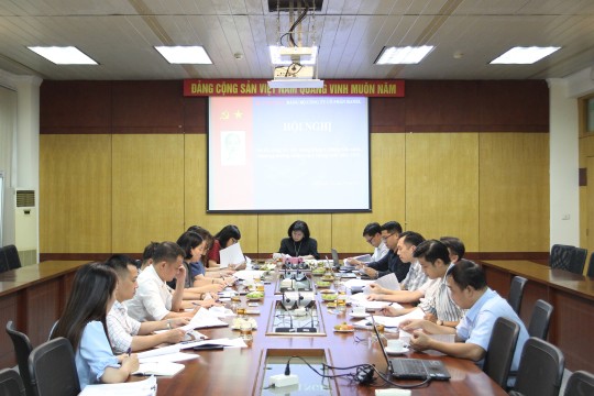 BAN CHẤP HÀNH ĐẢNG ỦY HANEL TỔ CHỨC HỘI NGHỊ SƠ KẾT CÔNG TÁC 6 THÁNG ĐẦU NĂM 2025